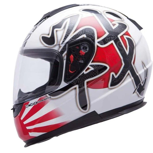 MT Helmets Battle Wit /rood