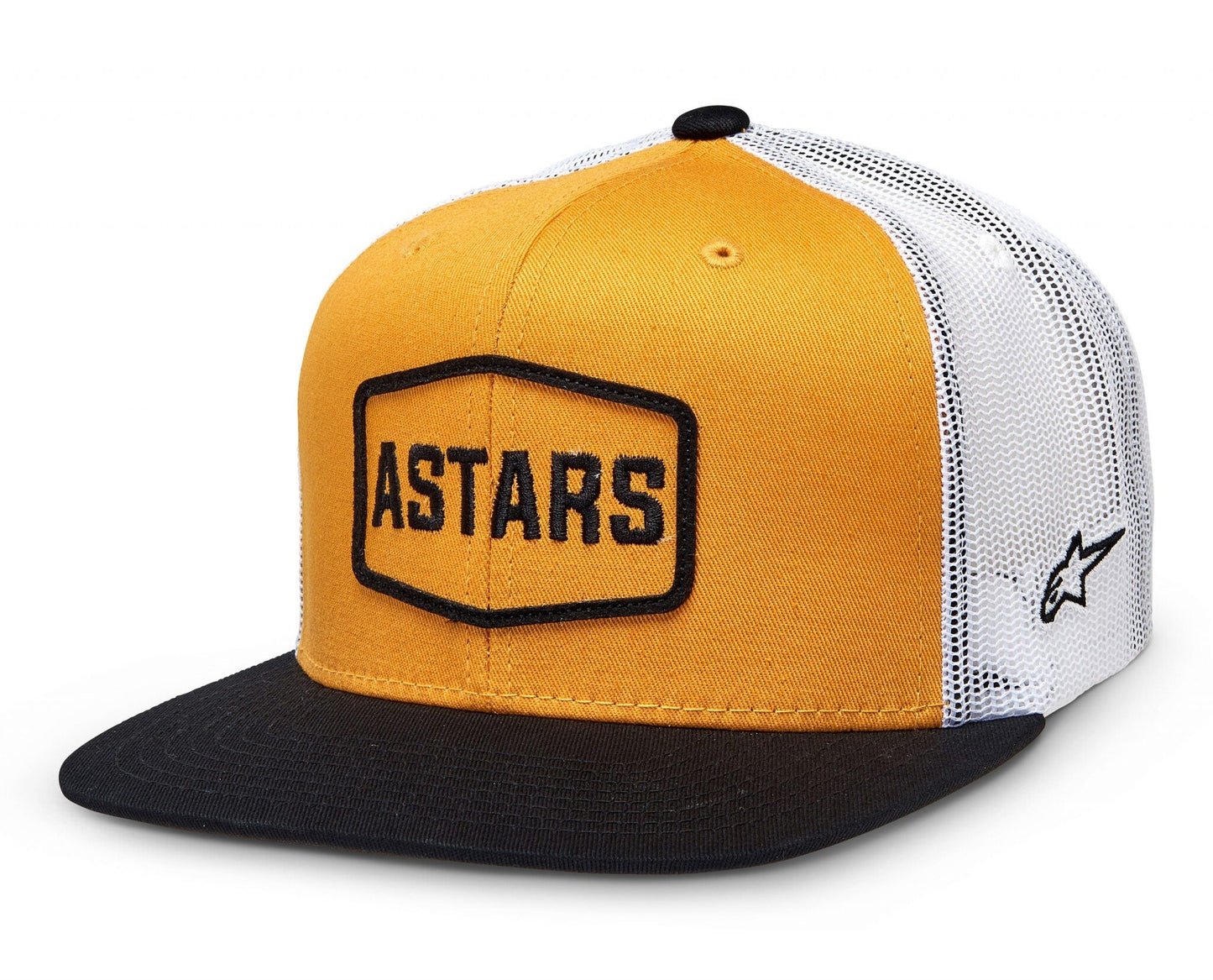 Alpinestars Framed trucker pet goud/zwart/wit