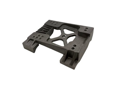 Motorsteun aluminium 28mm onder hoek