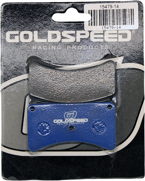 Goldspeed Bremsbelagsatz Typ Kellgate 4 & 5 Hinten