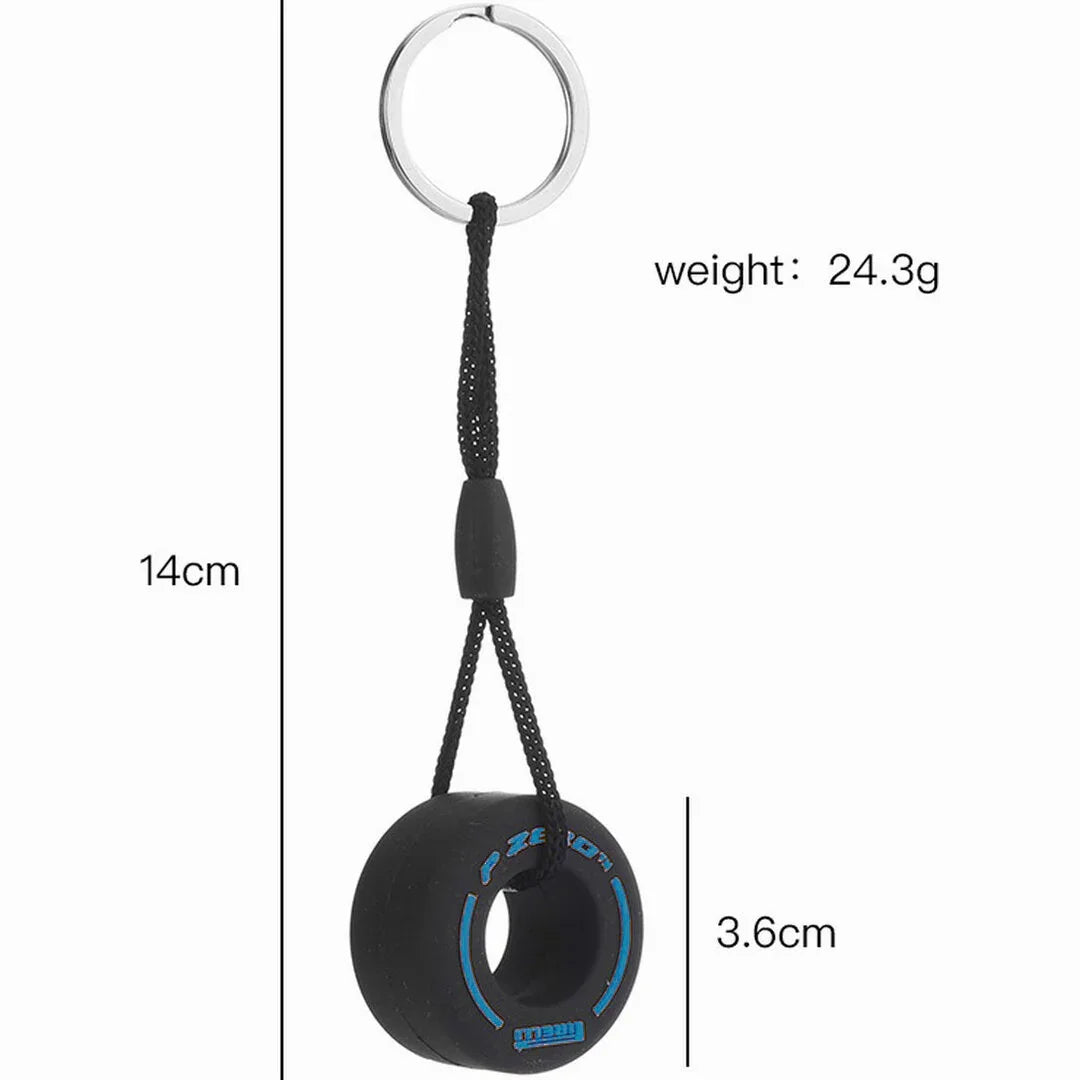 Formule 1 sleutelhanger regen band | Blauw | Pirelli | P Zero | Keychain | F1 - KartKings