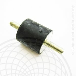 Rotax max uitlaat bevestiging rubber M8