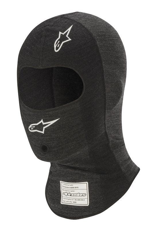 Alpinestars ZX Evo V2 balaclava zwart/antraciet FIA 8856-2018 - KartKings