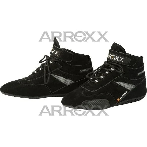 Arroxx Xbase kartschoenen zwart leer - KartKings