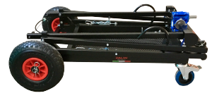 Dalmi Kart Lift über Bohrmaschine angetrieben