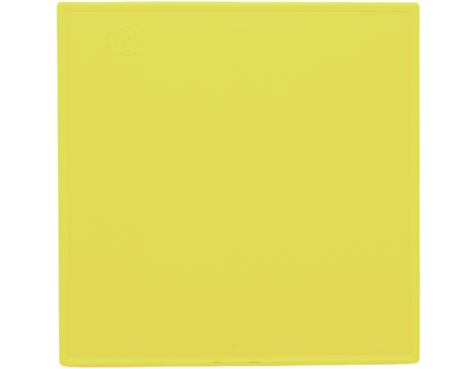 Goldspeed Nummerbord geel 200x200MM