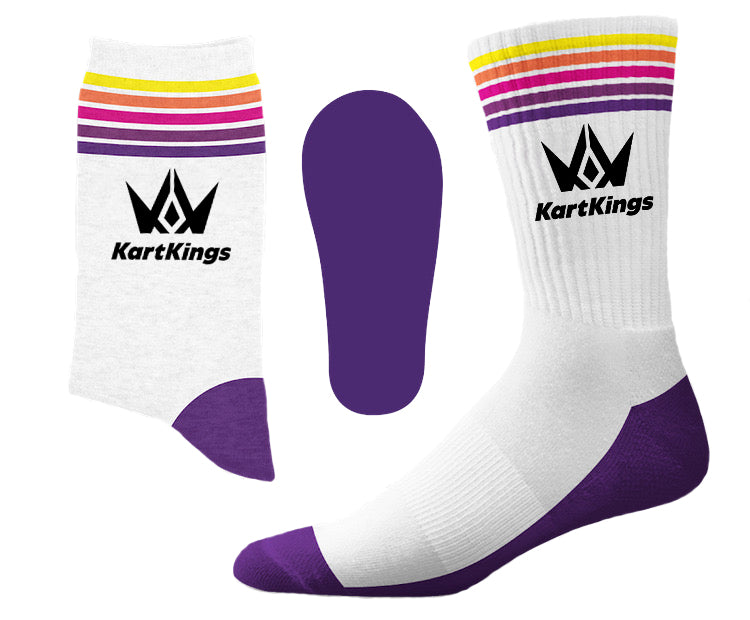 KartKings sokken wit - One size - KartKings