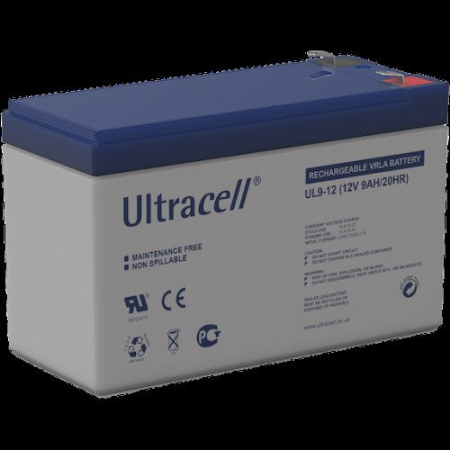 Ultracell loodaccu 12V 9Ah