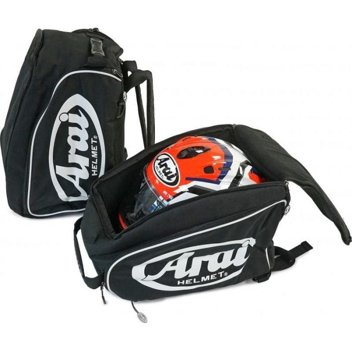 Arai Helm/Rucksack schwarz