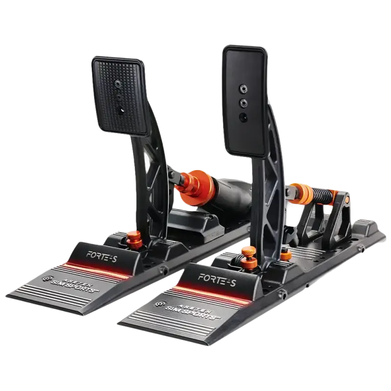 Asetek SimSports® Forte™ 18Nm & Forte Pedals S-Series Bundle