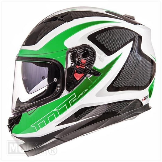 MT Helmets Blade SV Morph Wit / groen