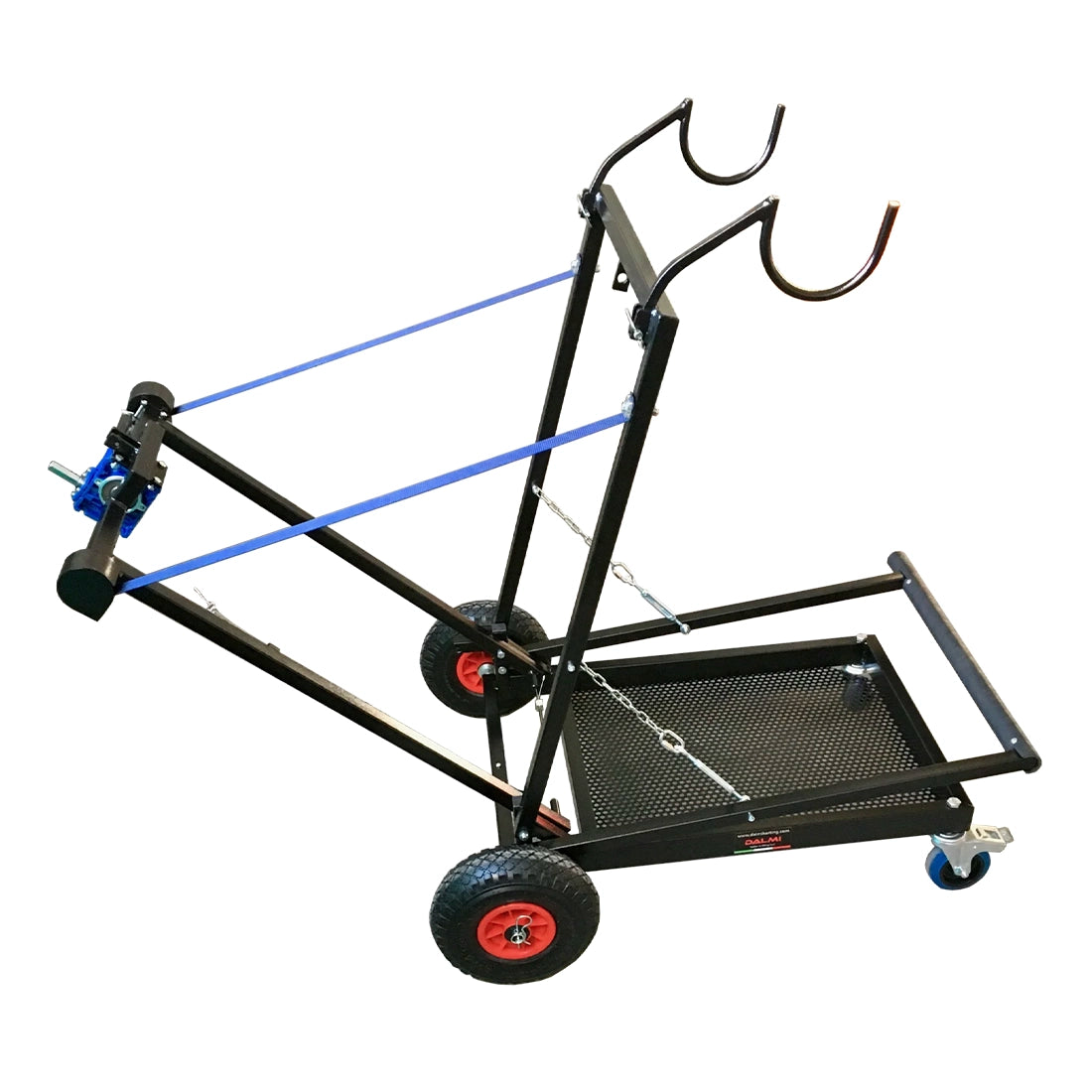 Dalmi Kart Lift über Bohrmaschine angetrieben
