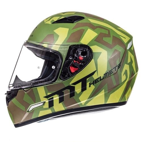 MT Helmets Mugello leopard military groen