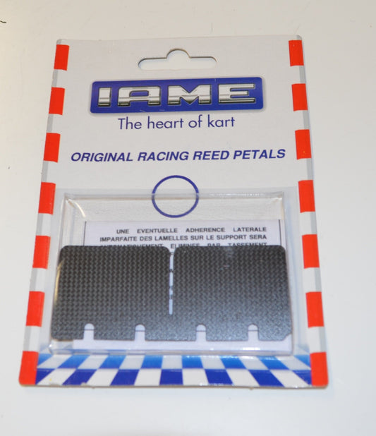 Iame X30 membraan plaat set carbon