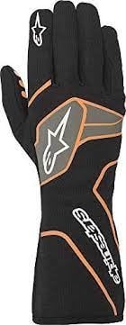 Alpinestars Tech 1 Race V2 Fia Handschuhe Schwarz/Fluorange