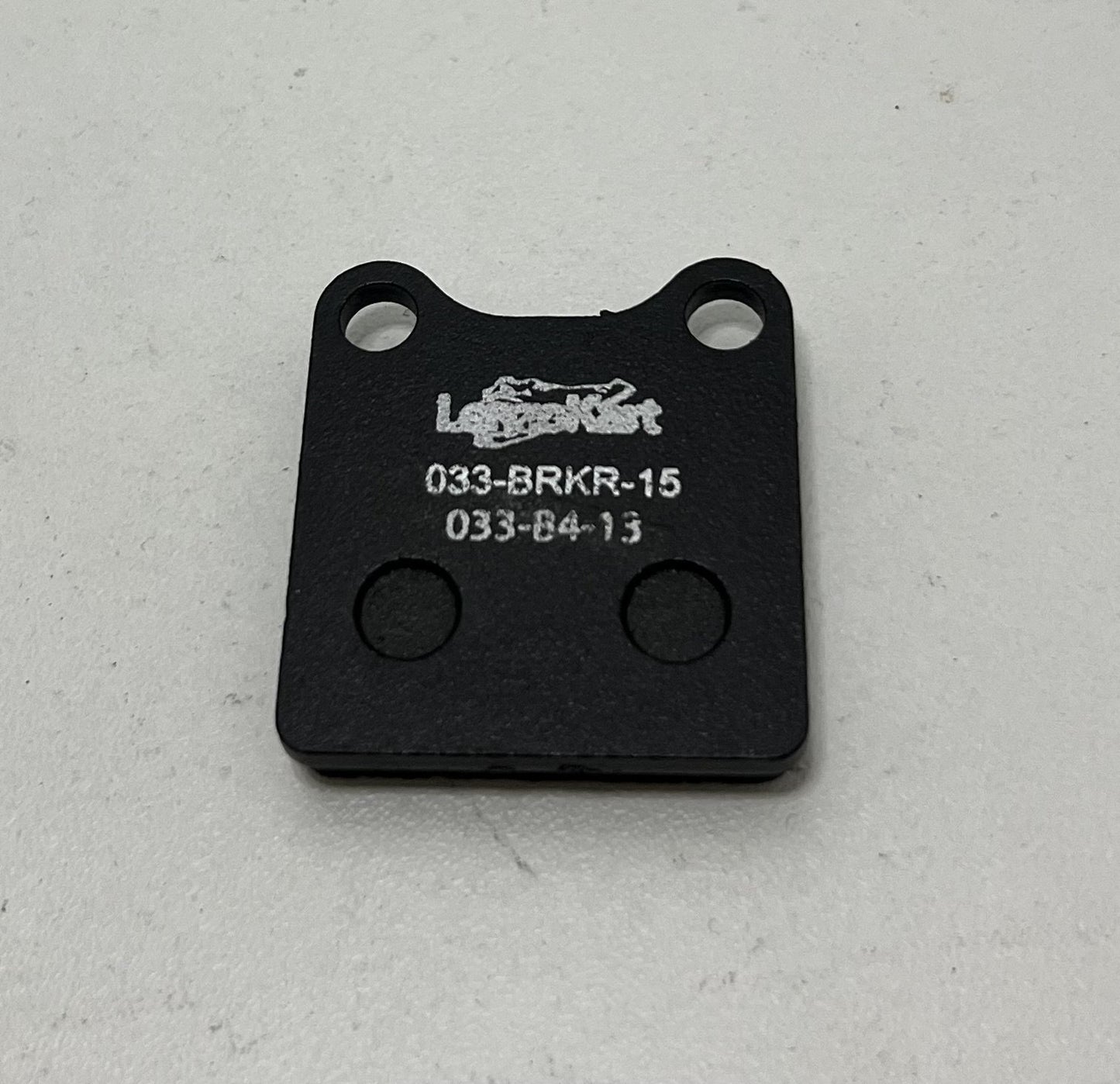 LenzoKart Mini Achter / KZ Voor remblok Hard zwart LKF13