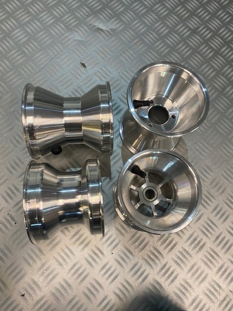 Lenzo Kart speciale minikart velgen 110-145mm aluminium
