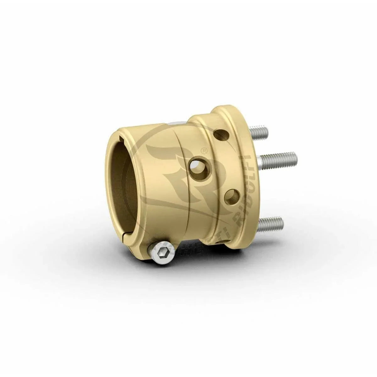 RR aluminium wielnaaf 50x65mm spie 8mm goudkleurig