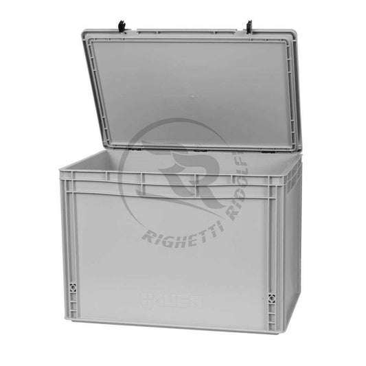 RR Opslag box plastic met sluitbare deksel binnen maten 57x37x40,7cm