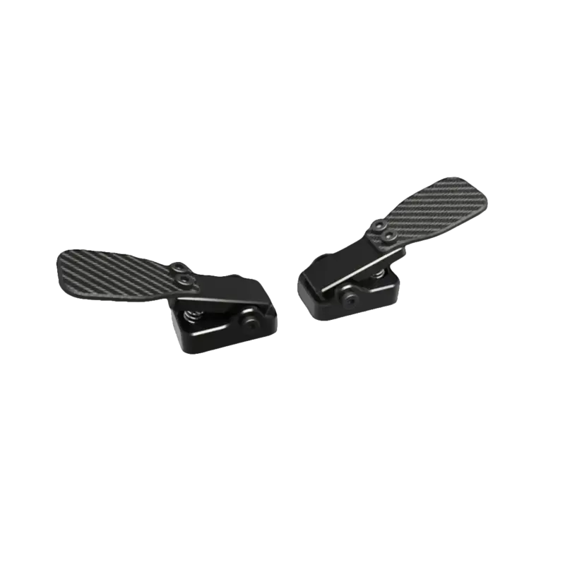 LEOXZ Clutch Paddles - 3K Twill Carbon