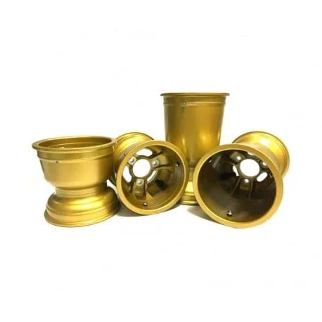 Magnesium velgen set 130x212mm goud - KartKings