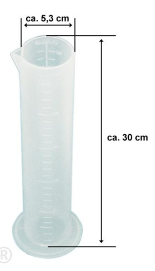 HQ Olie vul maatbeker small 250ML