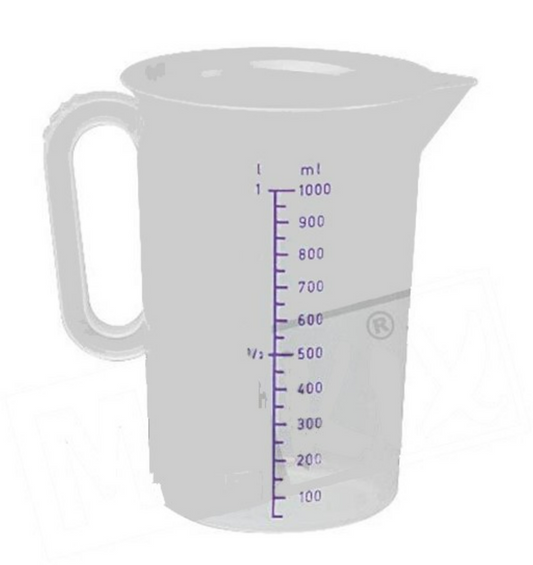 HQ Olie vul maatbeker 1000ML