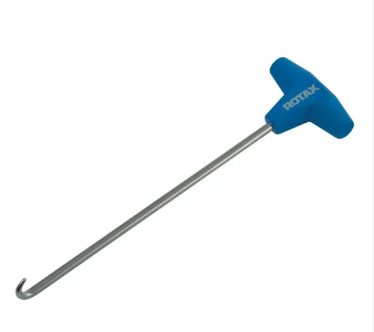 Rotax max uitlaat veren trekker