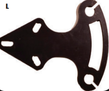 LKE support beugel voor start / stop knoppen