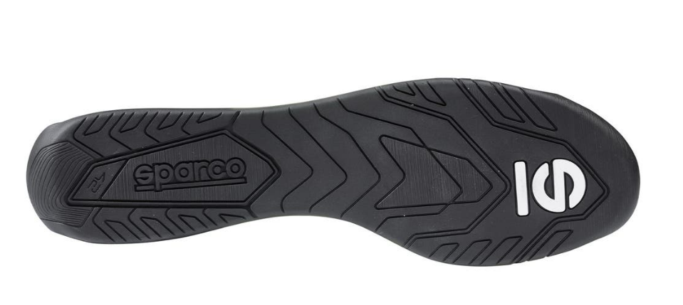 Sparco K-rapid FIA 8877-2022 (mit Schnürsenkeln) schwarz/fluoreszierend gelb