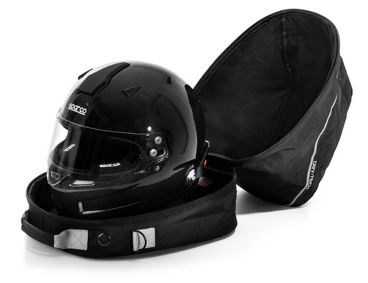 Sparco helm en hans tas dry-tech
