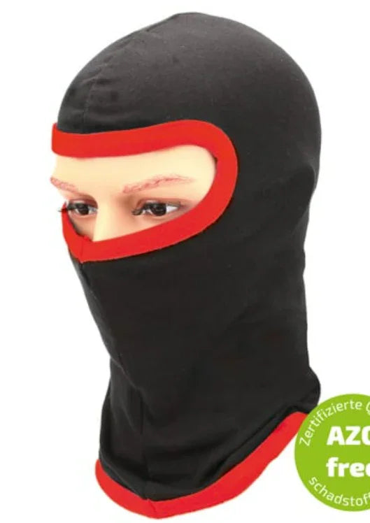 Speed racewear heavy duty balaclava zwart / rood - KartKings