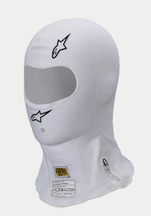 Alpinestars ZX Evo V2 balaclava wit SFI - FIA 8856-2018