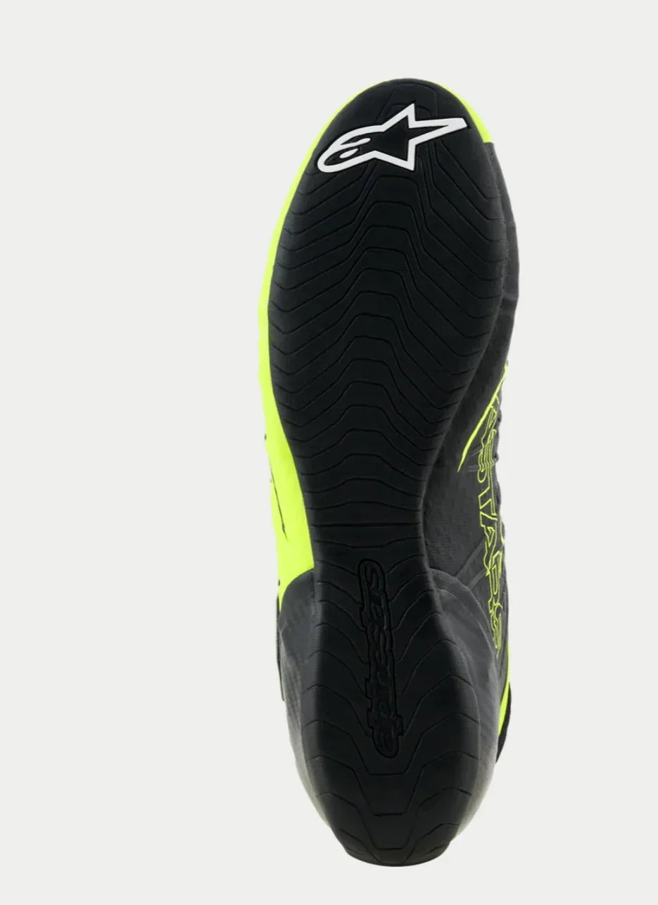 Alpinestars KX V3 FIA gekeurde kartschoenen fluor geel/zwart - KartKings