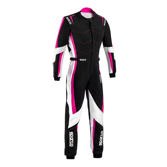 Sparco kerb advanced overall lady zwart/roze