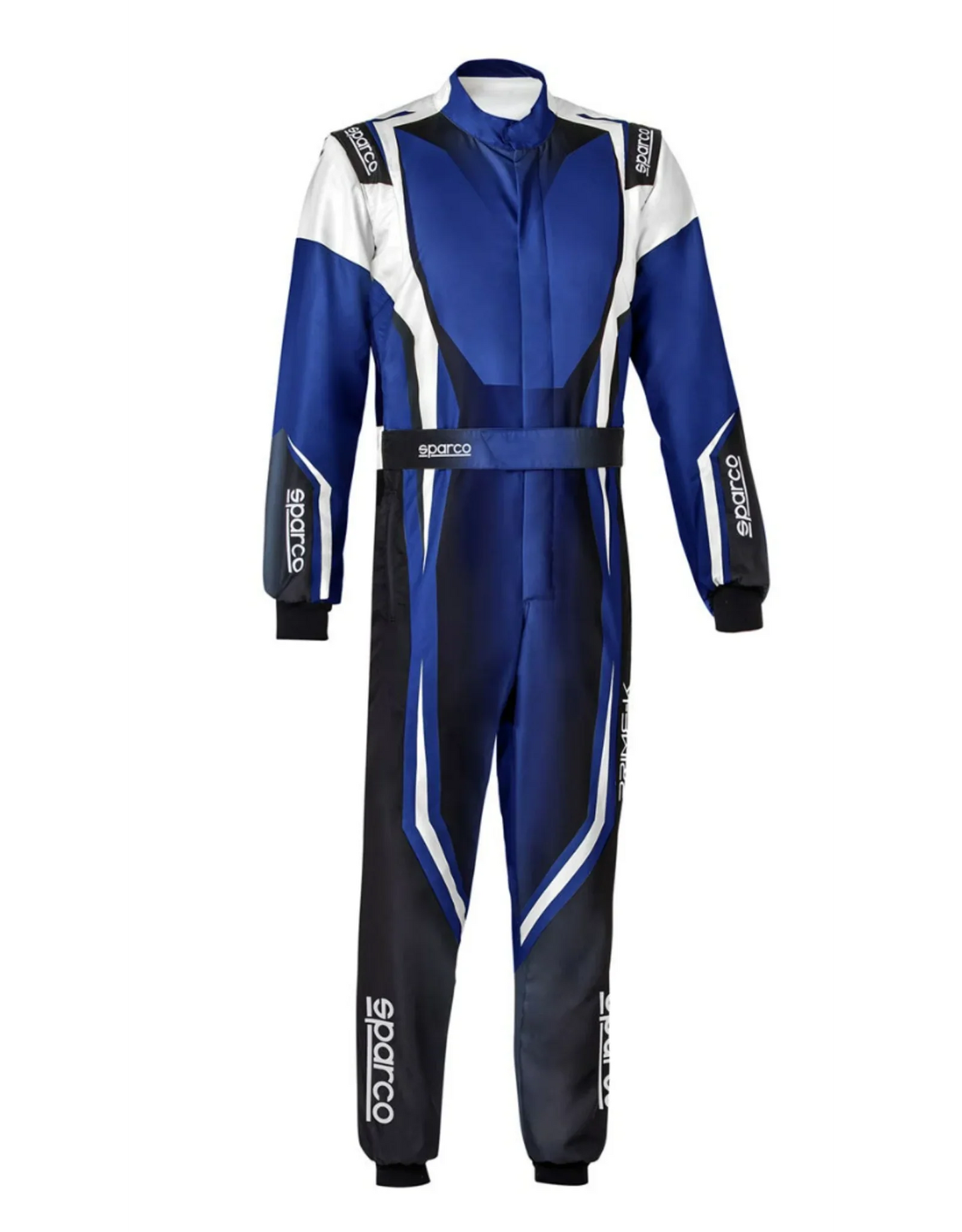 Sparco Prime K Advanced FIA 8877-2022 electric blauw / fluo geel / zwart - KartKings