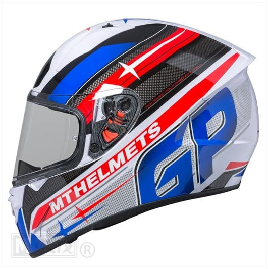 MT Helmets Stinger GP Rood / Blauw