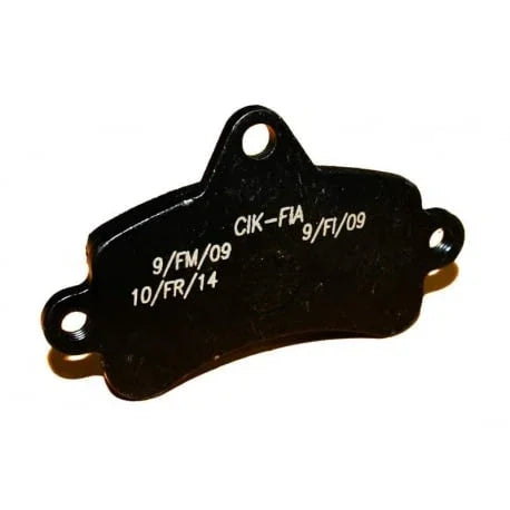 Top Kart mini remblok zwart hard - KartKings