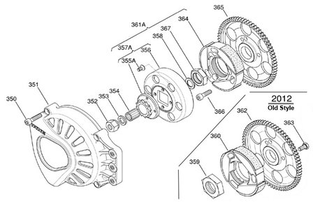 Iame X30 Koppeling ring