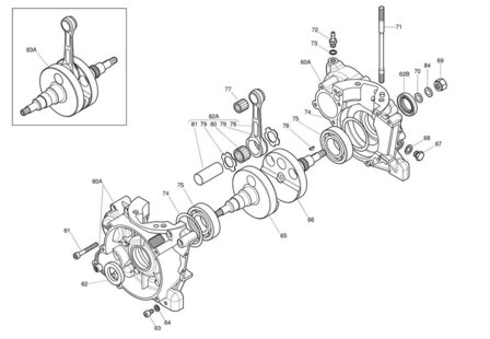 Iame X30 big end lager