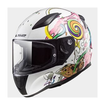 LS2 FF353 Rapid mini Kids helm crazy pop