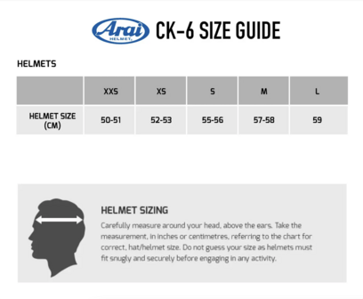 Arai CK-6 Helm