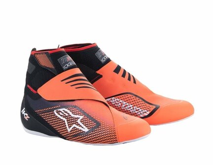 Alpinestars KZ V2 Zwart / Flour Oranje