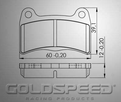 Goldspeed remblok set IPK / Intrepid