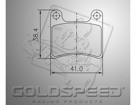 Goldspeed remblok set Type IPK / Tillotson mini