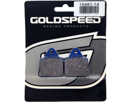 Goldspeed remblok set Type LenzoKart voor / mini achter