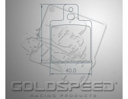 Goldspeed remblok set Brembo / Sodi Kart