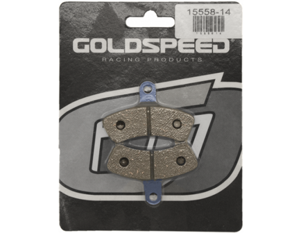 Goldspeed remblok set SWISS HUTLESS TYPE FRONT KZ