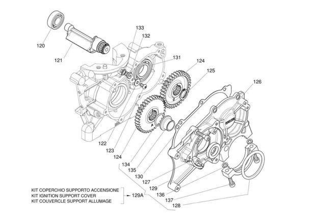 Iame X30 balansas lager 6202 t1xc4