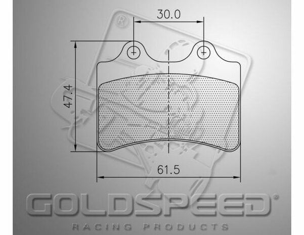 Goldspeed remblok set Type Haase Runner